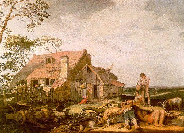 Abraham Bloemart Landscape with Peasants Resting Spain oil painting art